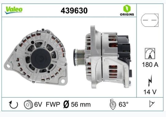 ALTERNATÖR FIAT DUCATO FG18S022