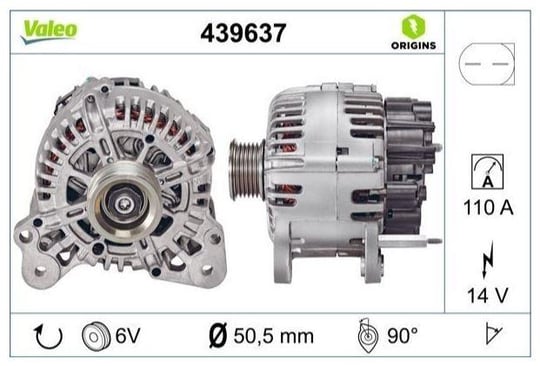 ALTERNATÖR GOLF V JETTA III 1.4 TSI