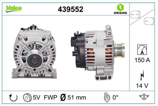 ALTERNATÖR MERCEDES A CLASS