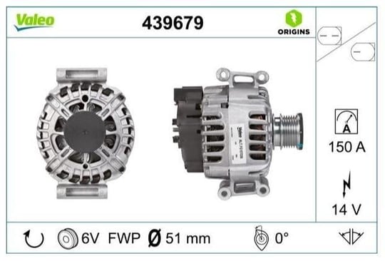 ALTERNATÖR MERCEDES C - E M271