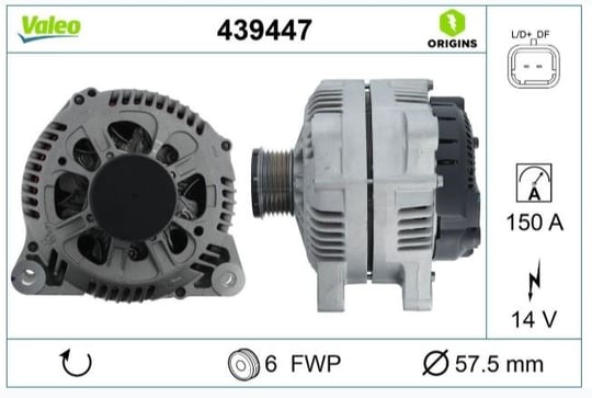 ALTERNATÖR PEUGEOT 206/307