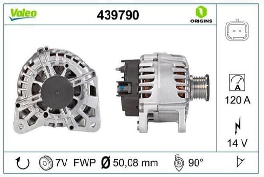 ALTERNATÖR RENAULT MEGANE III CLIO IV CAPTUR MEGANE CC
