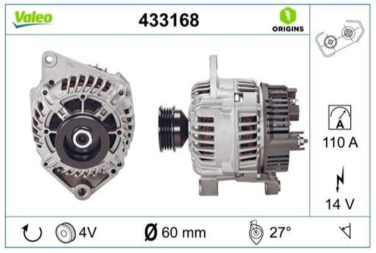 ALTERNATÖR RENAULT SAFRANE