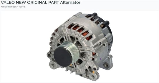 ALTERNATÖR VW GROUP