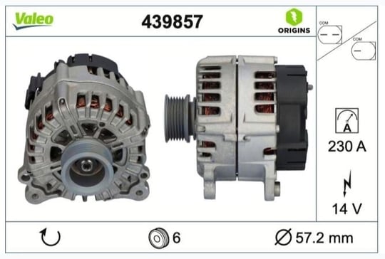ALTERNATÖR VW GROUP