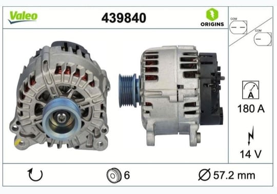 ALTERNATÖR VW GROUP