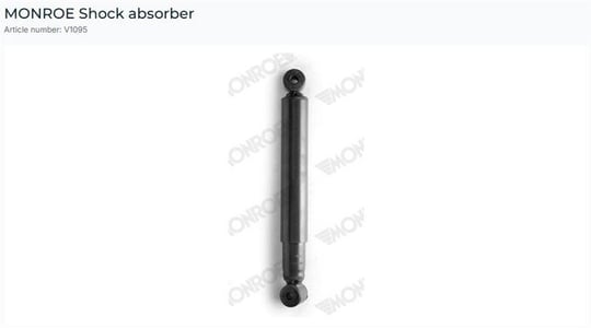 AMORTİSÖR ÖN MERCEDES L408DG/L408G/L409/L410/L508DG/L608D/L613D/LF408G/LK408G/LK409/LK409G
