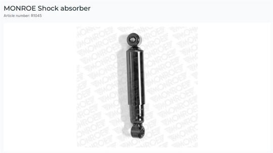 AMORTİSÖR ÖN VOLKSWAGEN 1500/1600/BEETLE/BEETLE/BEETLE 1300/KAEFER/KAVER