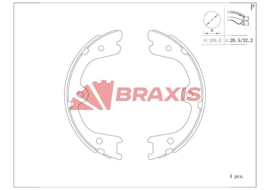 ARKA EL FREN BALATASI PABUC NAVARA 08-> INFINITI FX 35 03-08 PATFINDER 05-> MURANO II 10-14