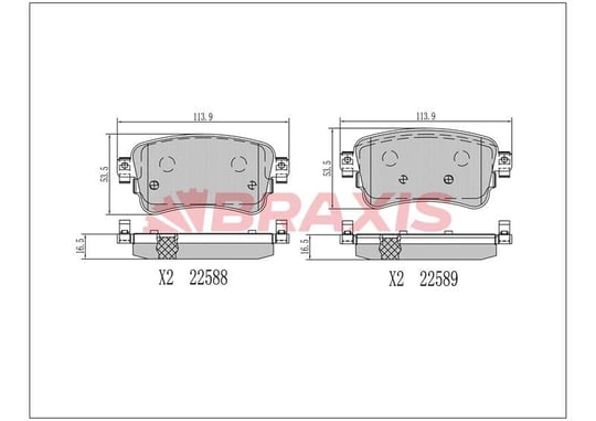 ARKA FREN BALATASI CITROEN JUMPER SPACETOURER EXPERT TRAVELLER PROACE 1.6 2.0HDI 16>