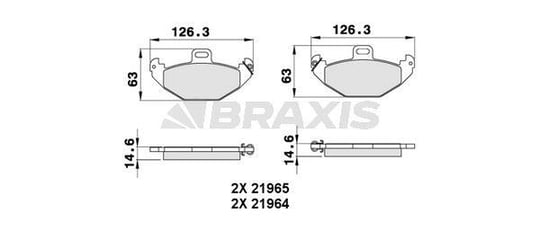 ARKA FREN BALATASI LAGUNA 95>01 2.0 16V 2.2 DTI 3.0
