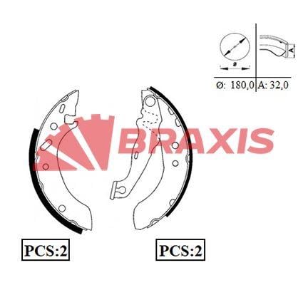 ARKA FREN BALATASI PABUC ESCORT VII 95>00 1.4 / 1.8TD / 1.6 16V FIESTA IV 1.25 / 1.3 / 1.4 16V 95>02