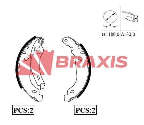 ARKA FREN BALATASI PABUC P306 SEDAN / HB XSARA 1.4 1.6 1.8 1.8D 1.9D 1.5 DIZEL (97 00)