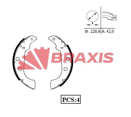 ARKA FREN BALATASI PABUC P306 XSARA XSARA II ZX P306 YM 1.9 1.9TD 1.8 8V ABSSIZ