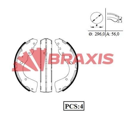 ARKA FREN BALATASI PABUC RANGER 2.2 TDCI 11> NAVARA NP300 2.3 / 2.5 / 3.0 DCI