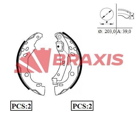ARKA FREN BALATASI (PABUCLU) RENAULT CLIO II 98>03 CLIO IV 12> SYMBOL II 08> SYMBOL III 14> DACIA LOGAN 04> DACIA SANDERO II 08> DUSTER 10> NISSSAN MICRA IV 10>15 NOTE 13>