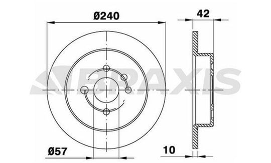 ARKA FREN DISK AYNASI (5 BIJON) ASTRA H MERIVA B CORSA C ASTRA G 2.0DI 2.0 16V 1.8 16V 02 / 98>2.0D