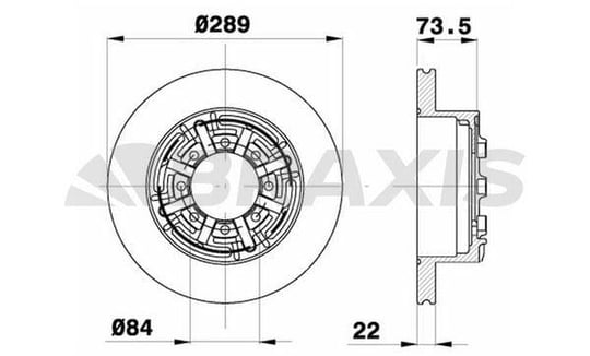 ARKA FREN DISK AYNASI IVECO DAILY II C11 99>