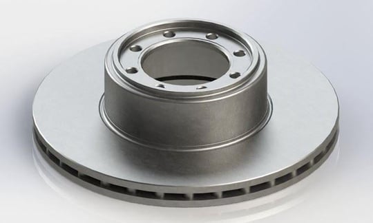 ARKA FREN DISK AYNASI IVECO DAILY IV 35C17 / 35S17 06>11 29L11 / 35C11 / 45C17 / 35C17 11>14 HAVA SOGUTMALI OLCU: (294×24)