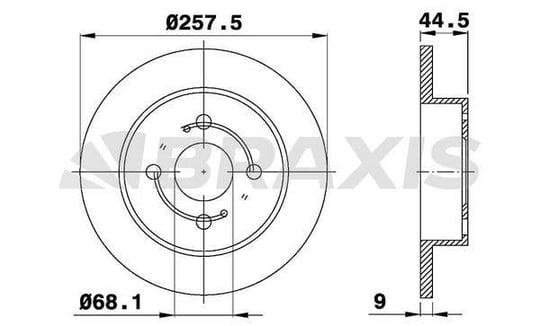 ARKA FREN DISK AYNASI NISSAN PRIMERA 1.6 2.0 2.0I