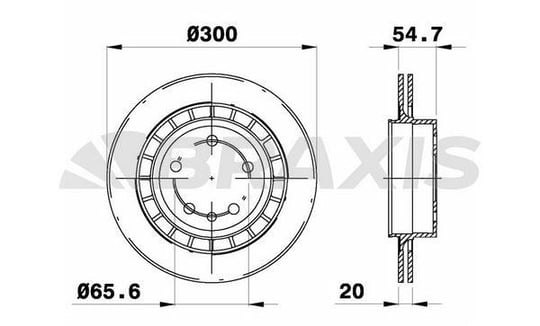 ARKA FREN DISK AYNASI SAAB 9 3 2.3I 2.3T 2.0I