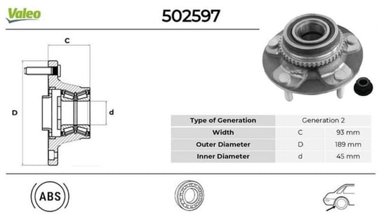 ARKA TEKERLEK PORYASI SET FORD TRANSİT 280 2.0 2000>2003