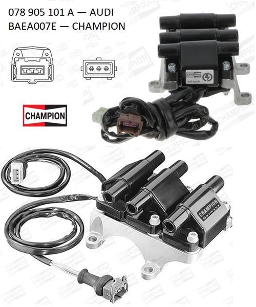 ATEŞLEME BOBİNİ AUDI - A4 8D2. B5 - 2.6-2.8 95-01. AUDI - A8 4D2. 4D8 - 2.8 95-96 BAEA007E
