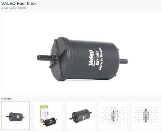 BENZİN FİLTRESİ RENAULT CLIO I, II, III, KANGOO, M