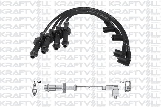 BUJI KABLO SETI PEUGEOT 106 306 PARTNER 1,4I XSARA 1,4I 1,6I SAXO 1,1I 1,2I 1,4I 1,6I 97> (SILIKON K