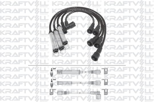 BUJI KABLOSU ASTRA F-KADETT E 1,8/2,0 8V 92-98 (SILIKON KABLO)