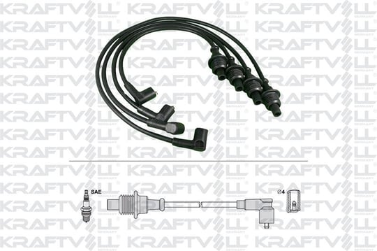 BUJI KABLOSU BERLINGO-PARTNER-EVASION 1,8 8V 97-02 JUMPER 2,0 8V 96-02 XSANTIA 1,8 8V 98,03 XSARA 1,