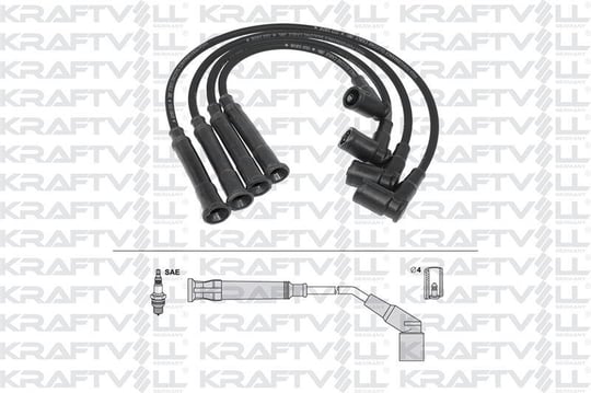 BUJI KABLOSU BMW E36 E34 (SILIKON KABLO)