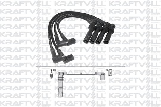 BUJI KABLOSU BORA 1,4 99> / GOLF IV 97> / POLO 99-2001 (SILIKON KABLO)