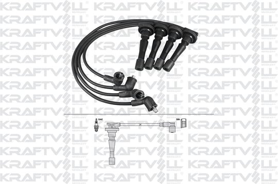 BUJI KABLOSU HONDA CRV 2.0 16V 96-01 (SILIKON KABLO)