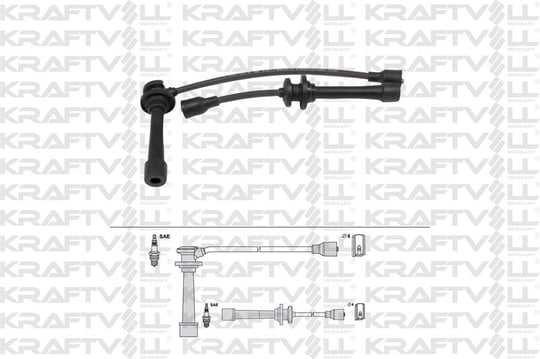 BUJI KABLOSU KIA SPORTAGE 1996-2000 2.0 / CARENS CLARUS SEPHIA SHUMA SPECTRA 1.5-1.8 95-> (SILIKON K