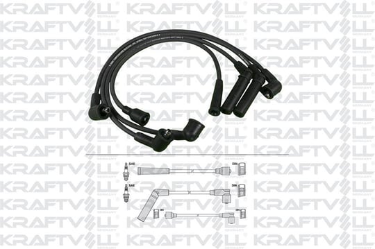 BUJI KABLOSU MATIZ 98> BOSCH 4LU SET (SILIKON KABLO)