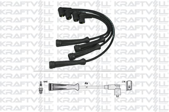 BUJI KABLOSU MEGANE 1.6ie 8V 98> K7M (SILIKON KABLO)