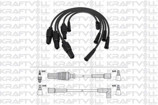BUJI KABLOSU P106 I 1,0/1,1/1,4/ 8V 91-96 P106 II 1,1/1,4 8V 96-> P306 1,4 8V 93-97 PARTNER 1,4 8V 9
