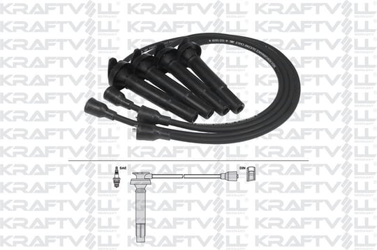 BUJI KABLOSU SUBARU FORESTER LEGACY IV 03-> (SILIKON KABLO)