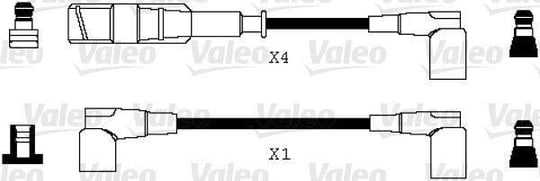 BUJİ KABLOSU TAKIM MERCEDES 200 8V 76>93