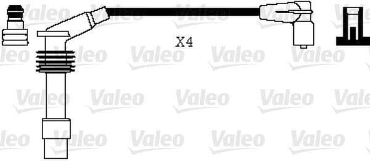BUJİ KABLOSU TAKIM OPEL ASTRA 8V 91>94