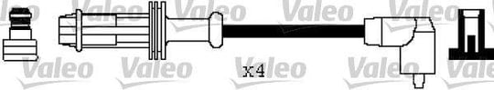 BUJİ KABLOSU TAKIM PEUGEOT PARTNER 8V 96>