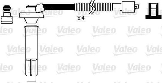 BUJİ KABLOSU TAKIM SUBARU FORESTER 16V 97>02
