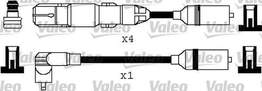 BUJİ KABLOSU TAKIM VW POLO CLASSIC 8V 95>01