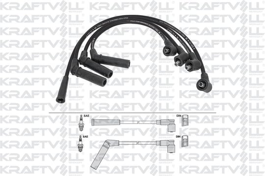 BUJI KABLOSU TOYOTA COROLLA EE90 1.3 12V 87-92 (SILIKON KABLO)