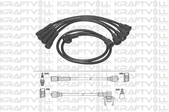BUJI+BOBIN KABLOSU R9-R11 BRODWAY/FAIRWAY/RAINBOW (EPDM KABLO)