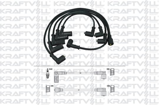 BUJI+BOBIN KABLOSU UNO 70 SX 1,4 8V KARBURATORLU (EPDM KABLO)