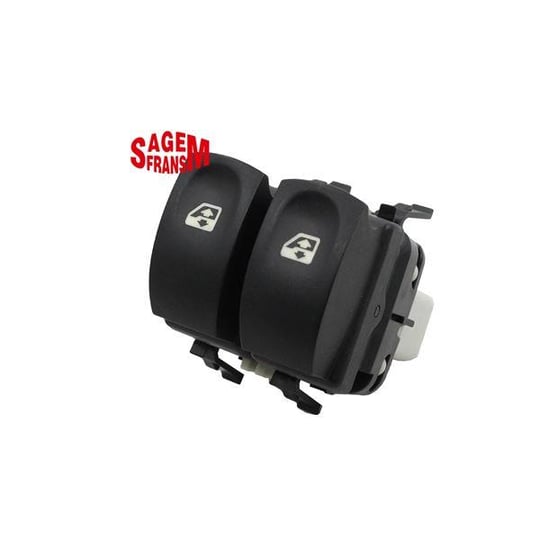 CAM AÇMA DÜĞMESİ ÖN SOL BEYAZ ÇİFTLİ CLIO III