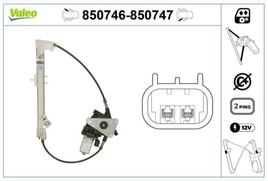 CAM KRİKOSU ARKA SOL FIAT GD PUNTO