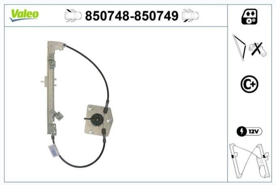 CAM KRİKOSU ARKA SOL FIAT GD PUNTO